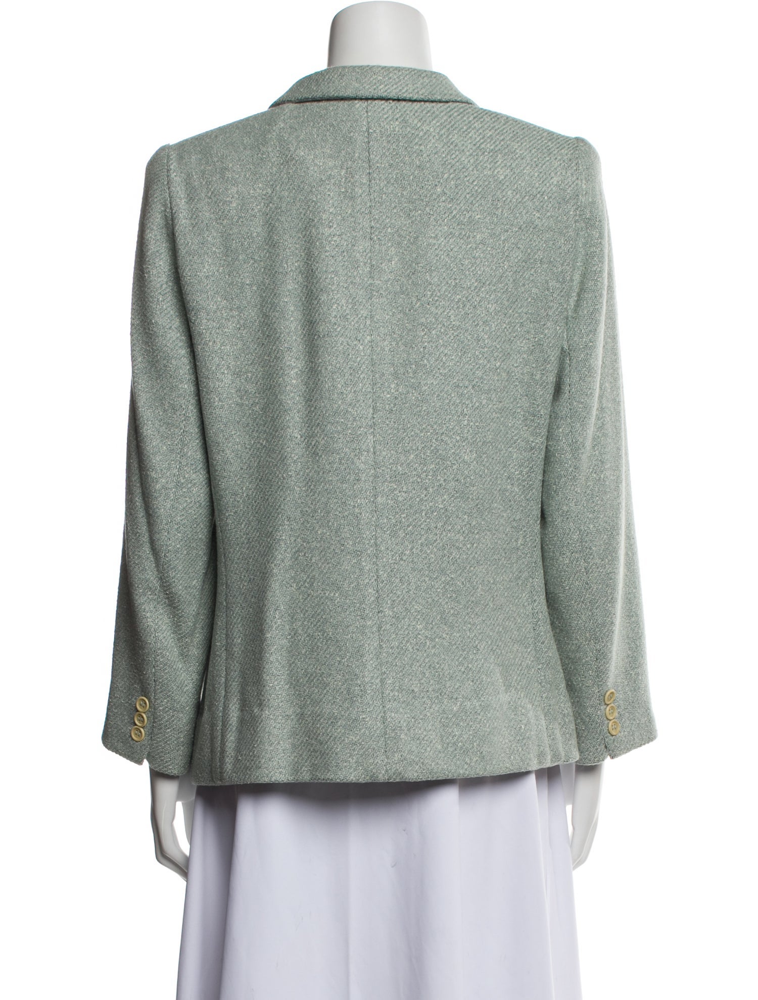 Giorgio Armani Wool Printed Blazer